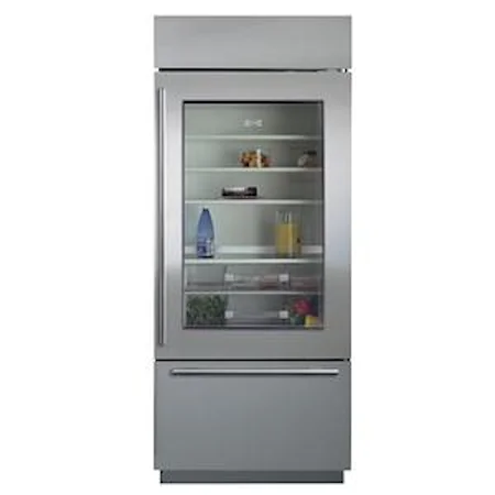 30" Built-In Over-and-Under Refrigerator